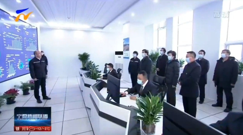 陳潤兒、咸輝慰問春節(jié)期間堅守在供水一線的銀川中鐵水務(wù)員工