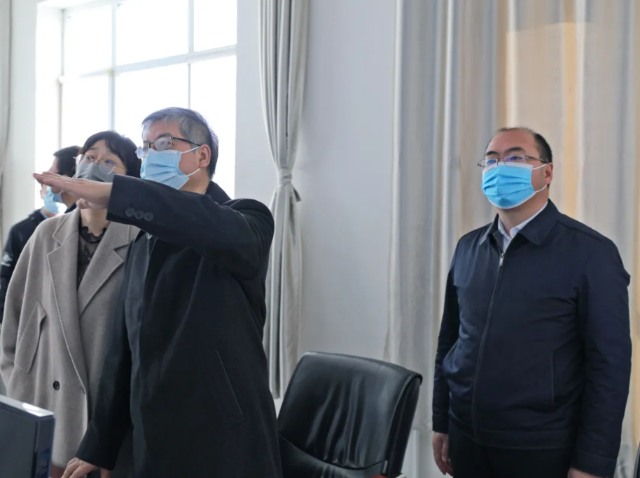 寧夏回族自治區副主席劉可為到銀川中鐵水務第八水廠調研指導工作