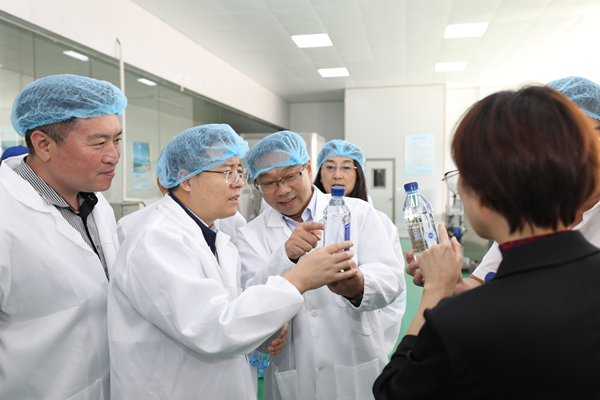 中國鐵工投資總會(huì)計(jì)師肖圣一行調(diào)研銀川中鐵水務(wù)