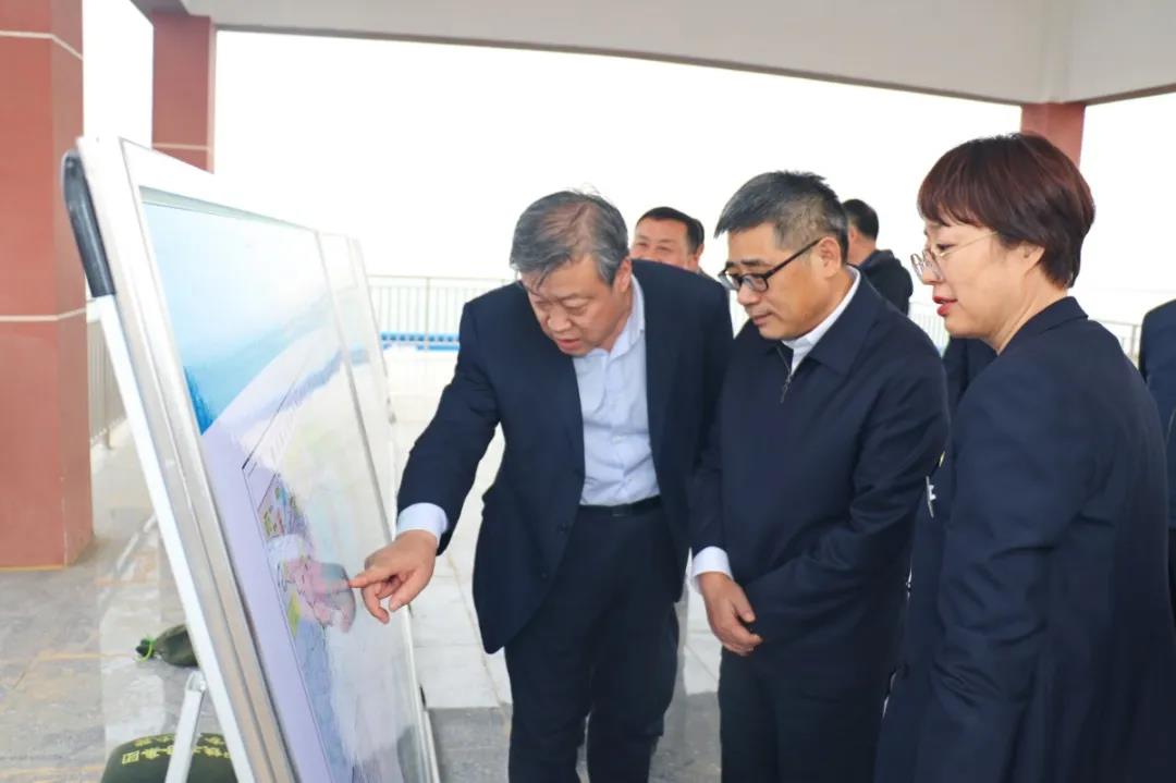 自治區副主席王道席一行到銀川中鐵水務調研