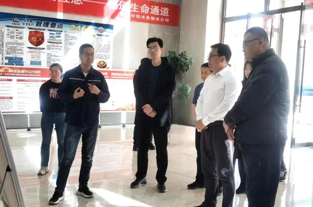 銀川市西夏區(qū)委副書記、區(qū)長(zhǎng)王川調(diào)研銀川中鐵水務(wù)制水公司